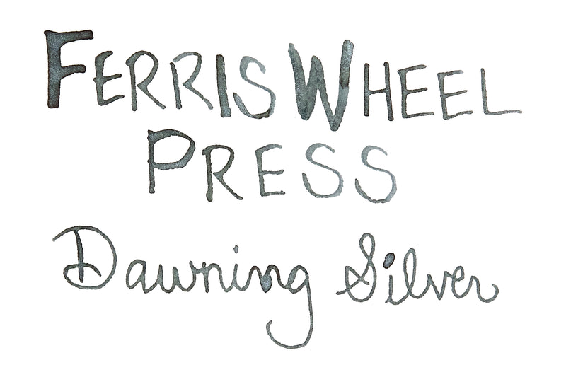 Ferris Wheel Press Lord of the Rings Dawning Silver - 28ml Bottled Ink
