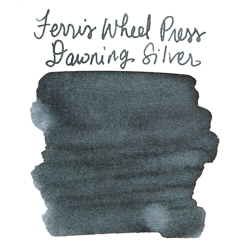 Ferris Wheel Press Lord of the Rings Dawning Silver - Ink Sample