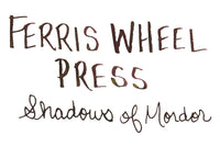 Ferris Wheel Press Lord of the Rings Shadows of Mordor - Ink Sample