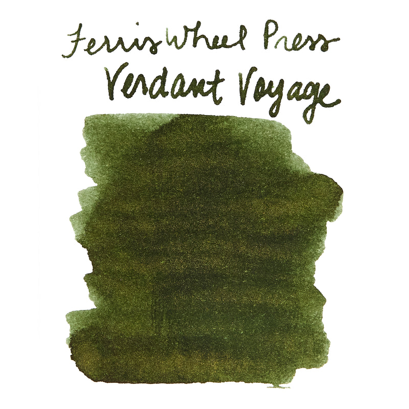 Ferris Wheel Press Lord of the Rings Verdant Voyage - Ink Sample