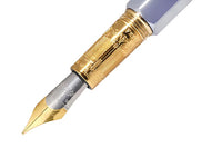 Ferris Wheel Press The Marquise Fountain Pen - Pearl Drop Blue