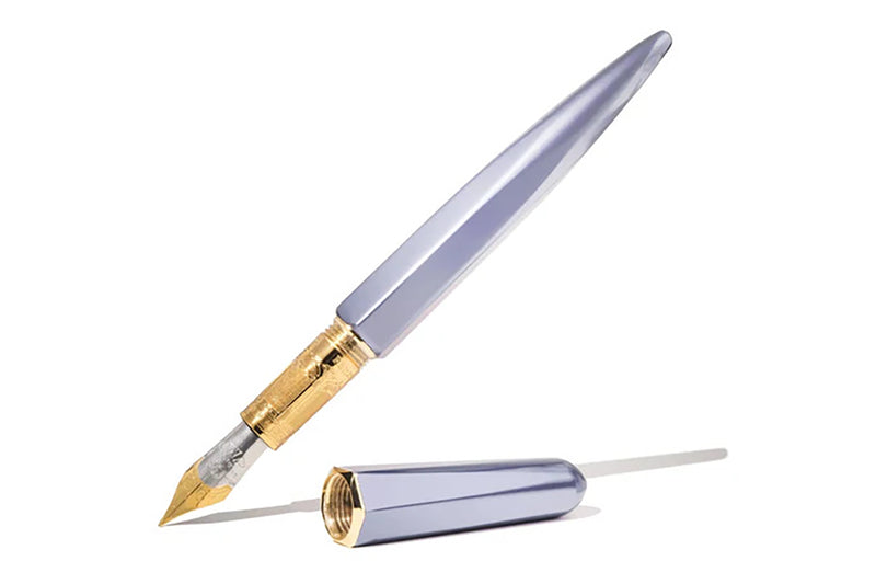Ferris Wheel Press The Marquise Fountain Pen - Pearl Drop Blue
