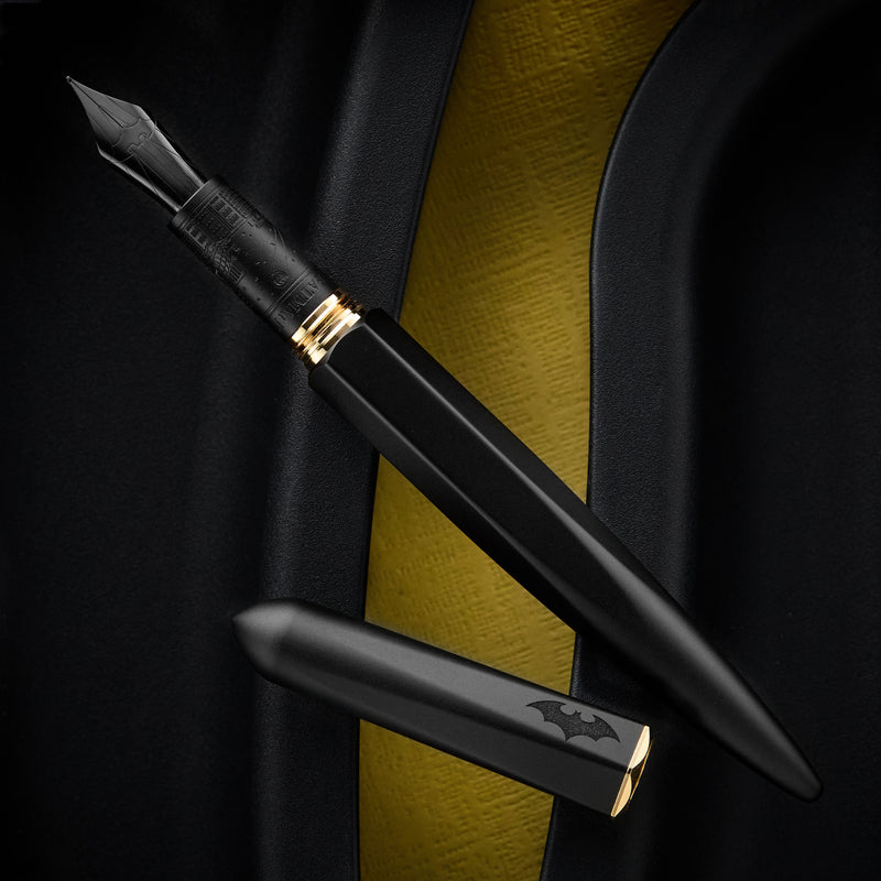 Ferris Wheel Press Batman Edition Marquise Fountain Pen & Ink Set - Batman (Special Edition)
