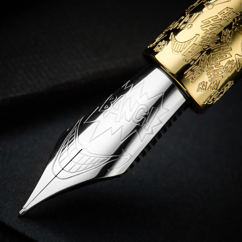 Ferris Wheel Press Batman Edition Marquise Fountain Pen & Ink Set - Joker (Special Edition)