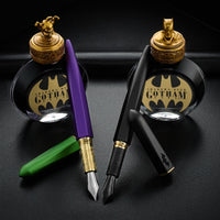 Ferris Wheel Press Batman Edition Marquise Fountain Pen & Ink Set - Batman (Special Edition)