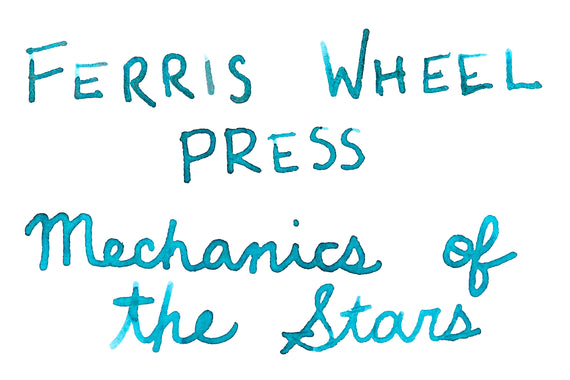 Ferris Wheel Press Mechanics of the Stars