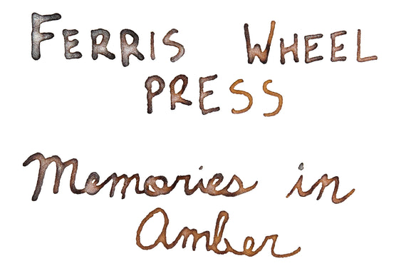 Ferris Wheel Press Memories in Amber