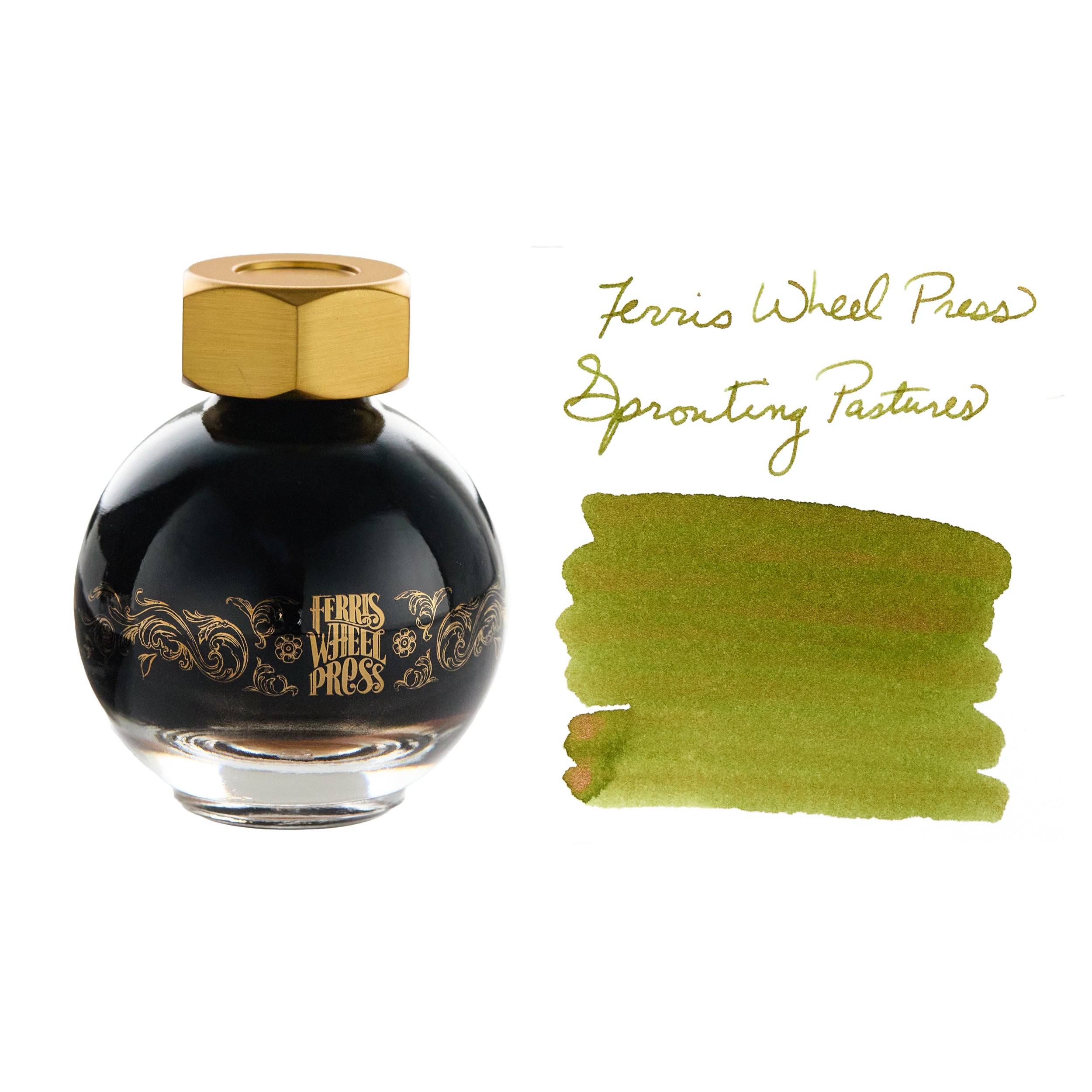 Ferris Wheel Press Sprouting Pastures - 20ml Bottled Ink - The