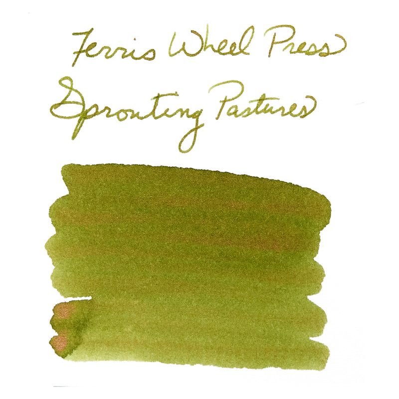 Ferris Wheel Press Sprouting Pastures - Ink Sample