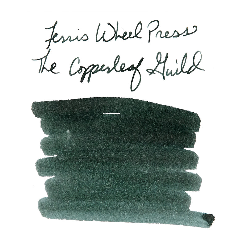 Ferris Wheel Press The Copperleaf Guild - Ink Sample