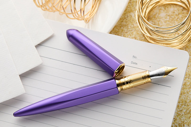 Ferris Wheel Press The Marquise Fountain Pen - Aubergine