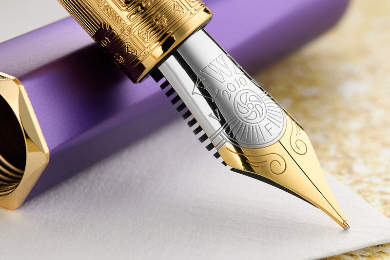 Ferris Wheel Press The Marquise Fountain Pen - Aubergine