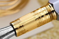 Ferris Wheel Press The Marquise Fountain Pen - Pearl Drop Blue