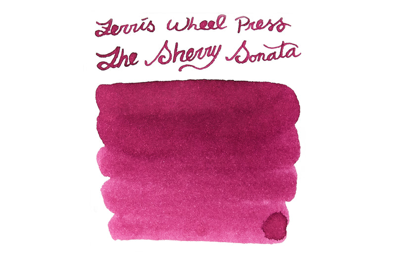Ferris Wheel Press The Sherry Sonata - Ink Sample
