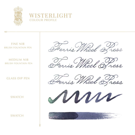 Ferris Wheel Press Wisterlight - 20ml Bottled Ink