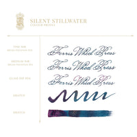 Ferris Wheel Press Silent Stillwater - Ink Sample