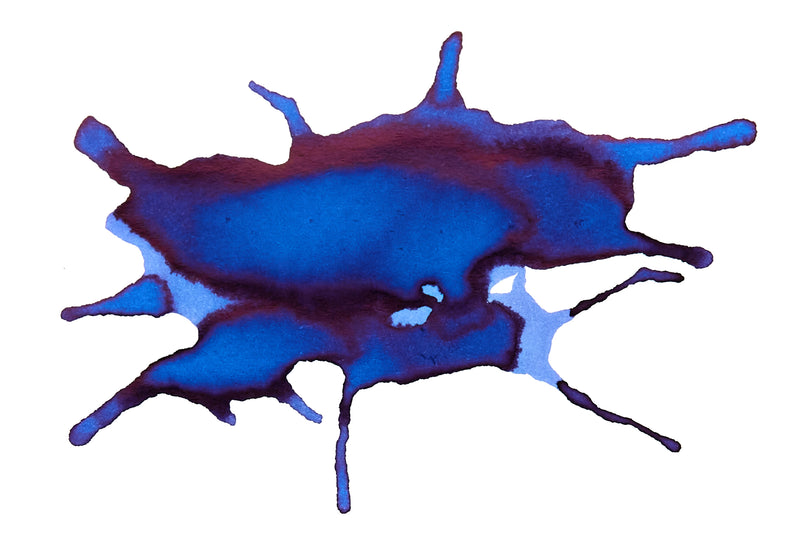 Ferris Wheel Press Astral Blue Odyssey - Ink Sample