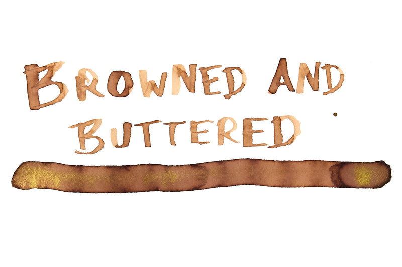 Ferris Wheel Press Browned and Buttered - Ink Sample