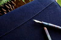 Girologio 24 Zippered Pen Case - Denim
