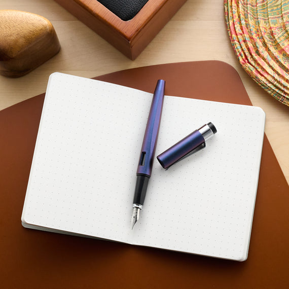 Goulet Notebook w/ 52gsm Tomoe River Paper - Passport TN, Dot Grid