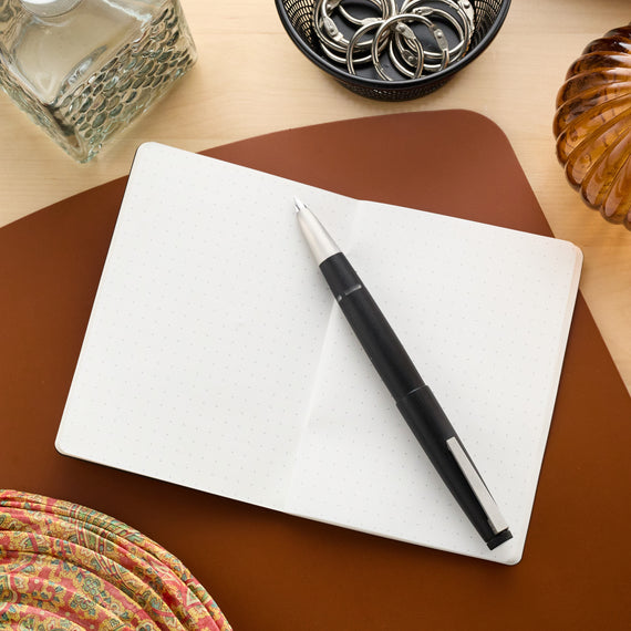 Goulet Notebook w/ 68gsm Tomoe River Paper - Passport TN, Dot Grid