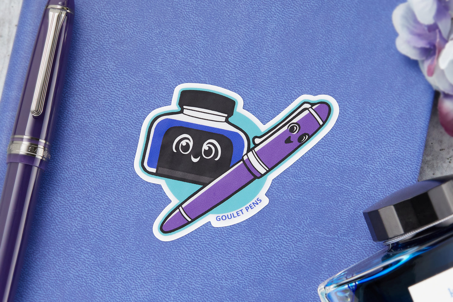 Goulet Sticker - Nub & Fred - The Goulet Pen Company