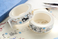 Goulet Washi Tape - Cute Cats