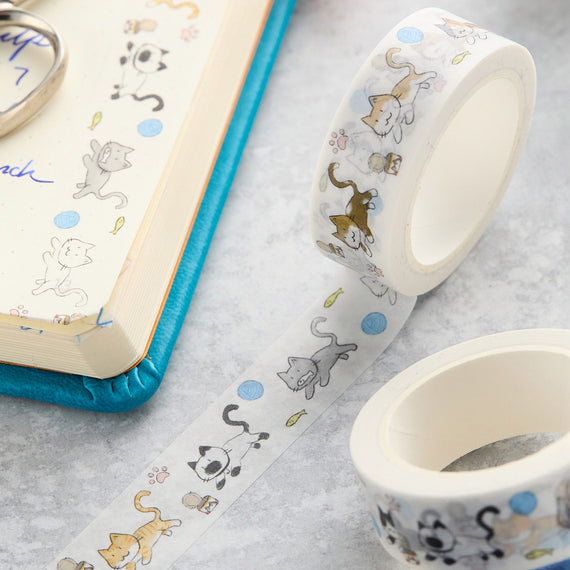 Goulet Washi Tape - Cute Cats