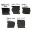 Black Water-Resistant Ink Sample Bundle