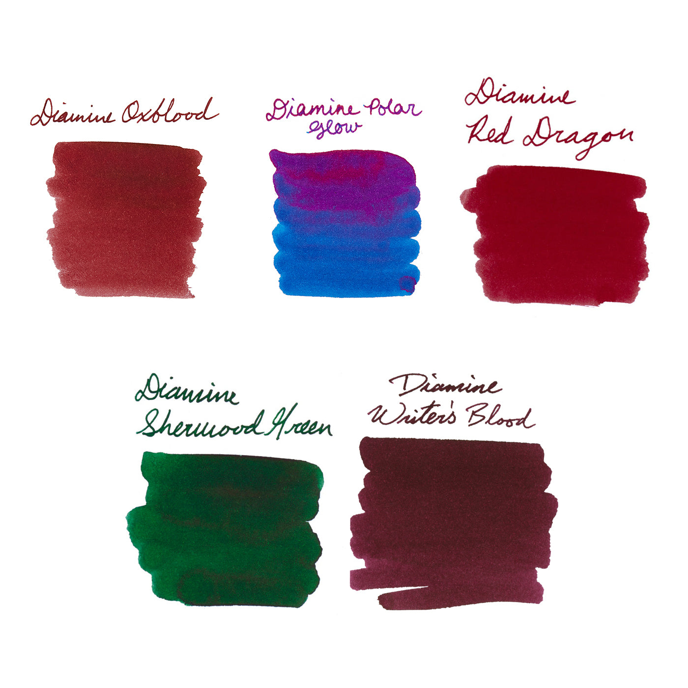 Diamine Best Sellers Ink Sample Bundle The Goulet Pen Company