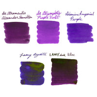 Deep/Vibrant Purple Ink Sample Bundle