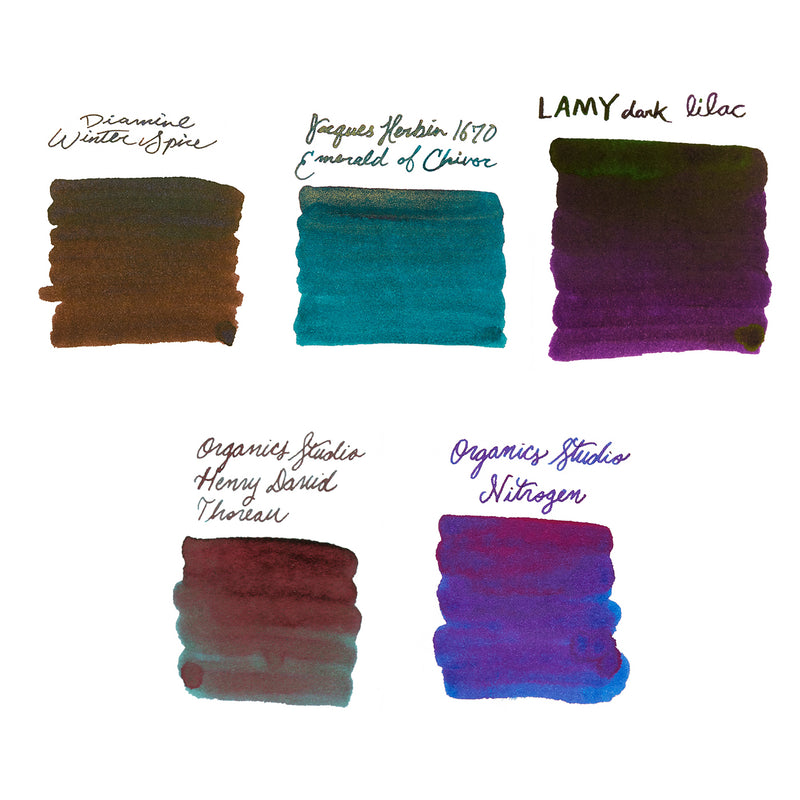 Sheening Ink Sample Bundle