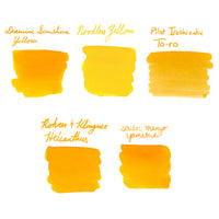 Yellow Ink Sample Bundle