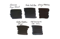 Black Regular Ink Sample Set