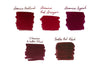Dark Reds & Burgundy Ink Sample Set