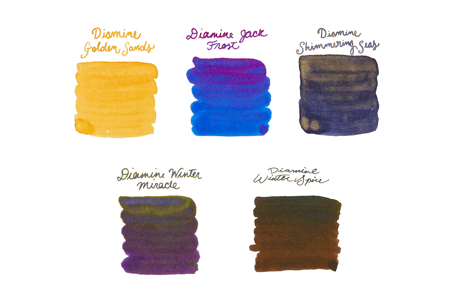 Shimmering Fountain Pen Inks - The Goulet Pen Company