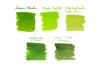 Bright & Light Green Ink Sample Set