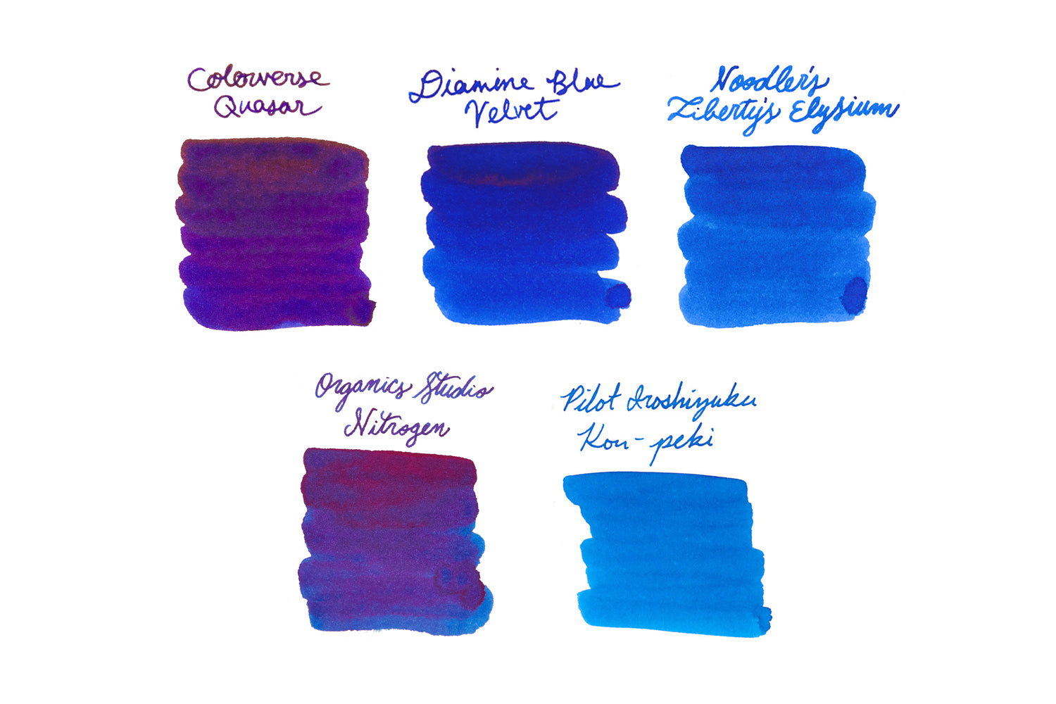Fountain Pen Ink Sample Set at Walter Hyatt blog