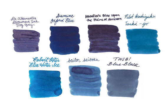 Fountain Pen Ink Sample Sets by Color - The Goulet Pen Company