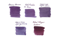 Muted Purple Ink Sample Set