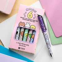 Itoya Blade Fountain Pen - LINE FRIENDS Set