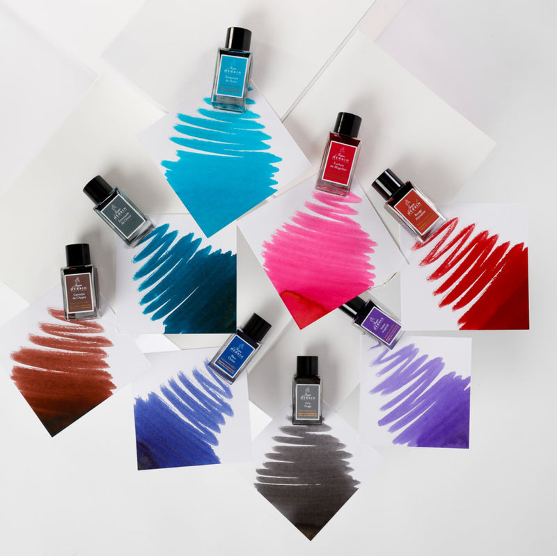 Jacques Herbin 1670 Rouge Hematite - 15ml Bottled Ink