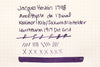 Jacques Herbin 1798 Amethyste de l'Oural - Ink Sample