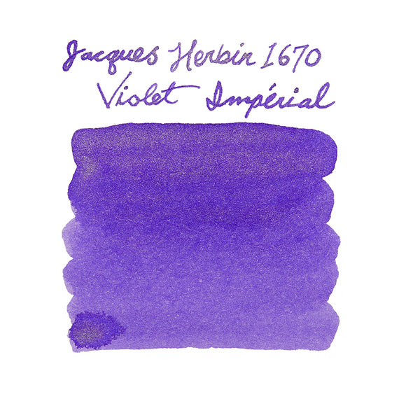 Jacques Herbin 1670 Violet Imperial fountain pen ink