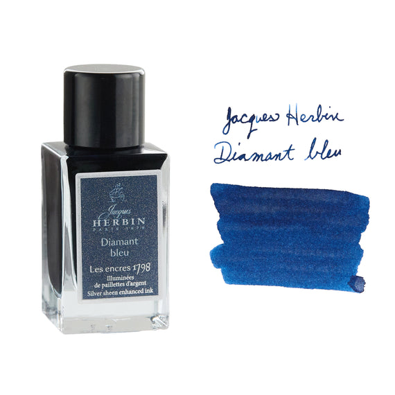Jacques Herbin 1798 Diamant Bleu - 15ml Bottled Ink