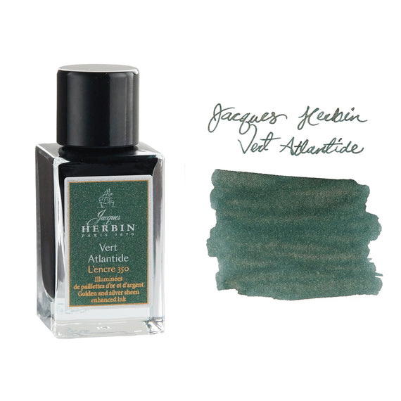 Jacques Herbin 350 Vert Atlantide - 15ml Bottled Ink