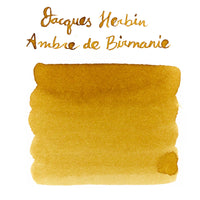 Jacques Herbin Ambre de Birmanie - Ink Sample