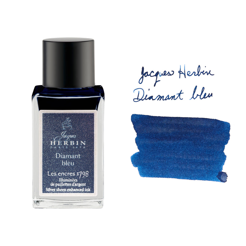Jacques Herbin 1798 Diamant Bleu - 15ml Bottled Ink