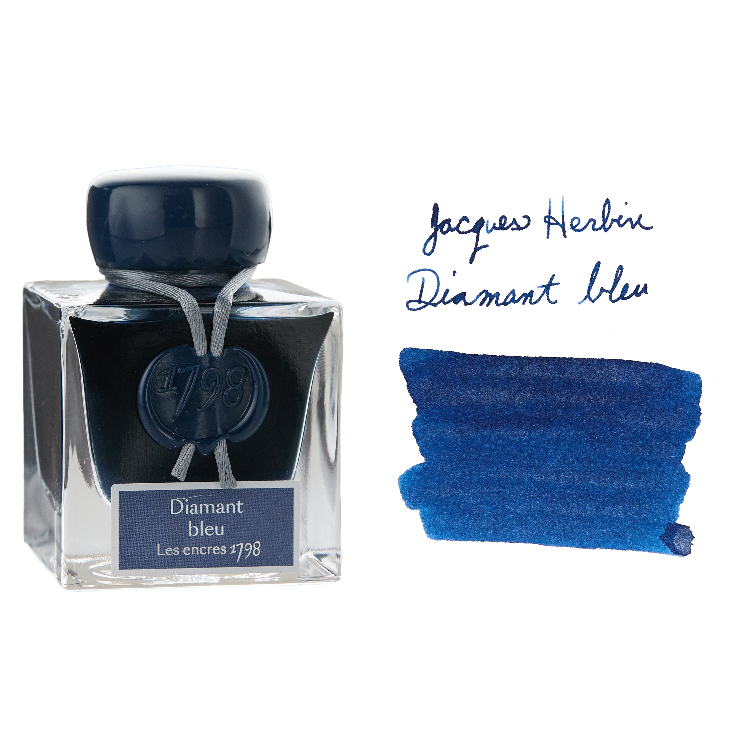 Jacques Herbin 1798 Diamant Bleu - 50ml Bottled Ink - The Goulet