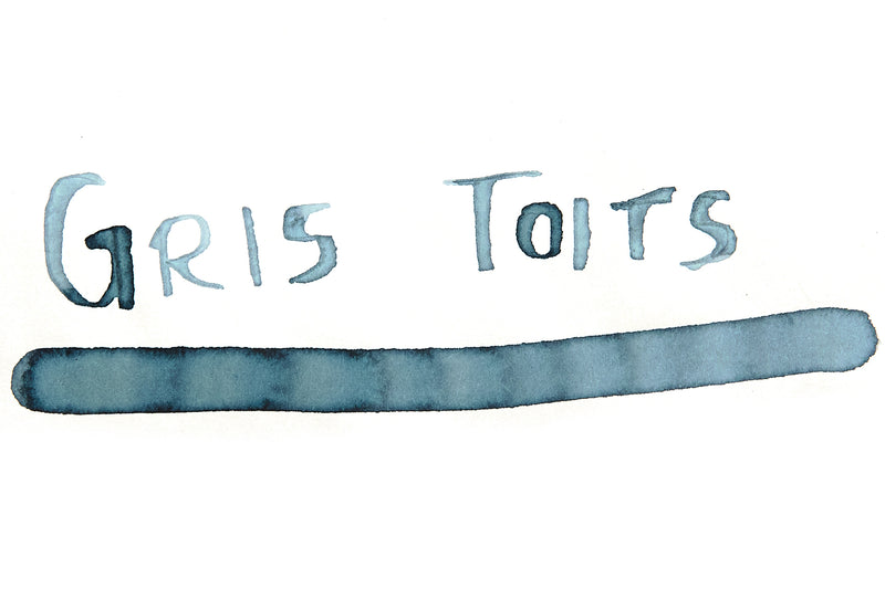 Jacques Herbin Gris Toits - Ink Sample